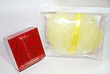 泡立てネットを使うと便利